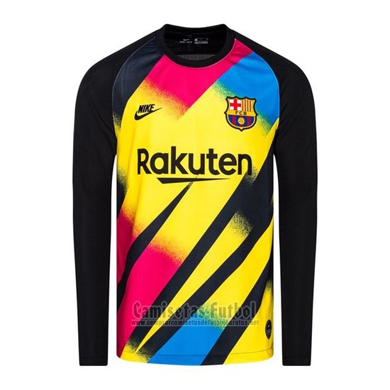 camiseta barcelona manga larga 2019